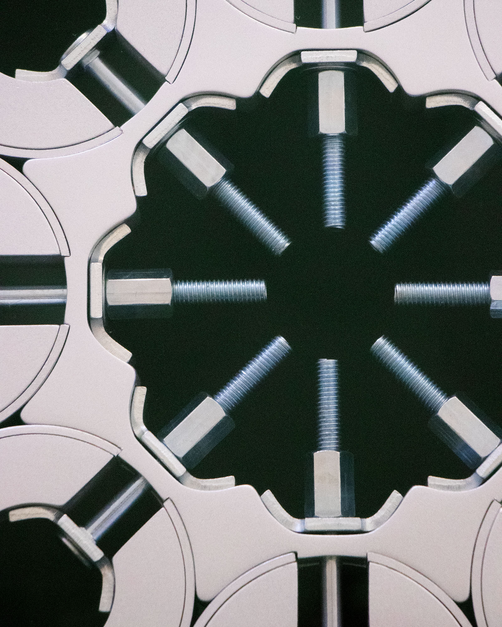 Detail of the BLOOM table by Natascha Burk
