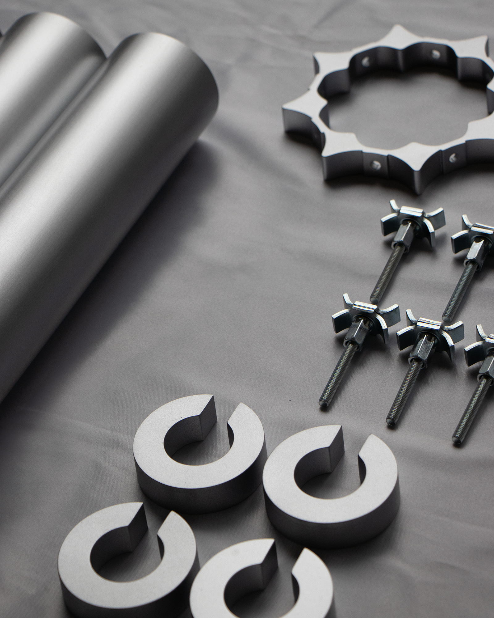 Components of the BLOOM table by Natascha Burk